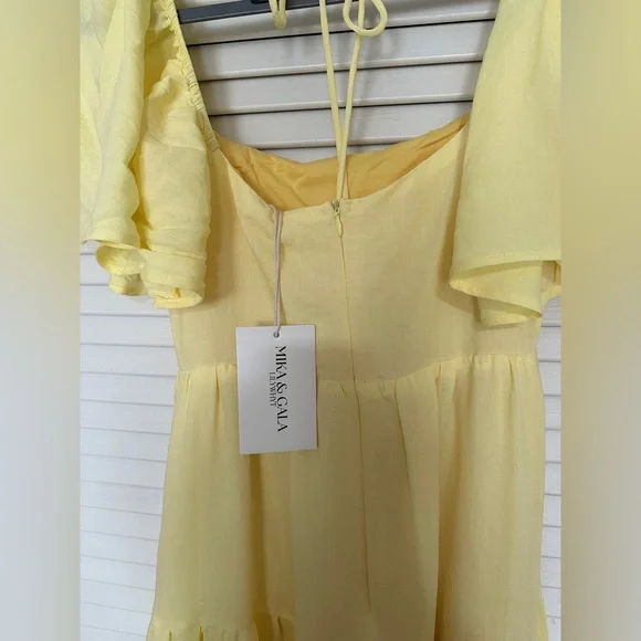 Hello Molly Yellow Maxi Dress - Picture 8 of 9